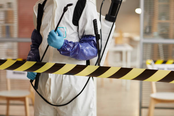 Professional Hoarding Cleanup technician working in Beverly, MA